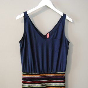 Eight Sixty Multi Color Dress Size L